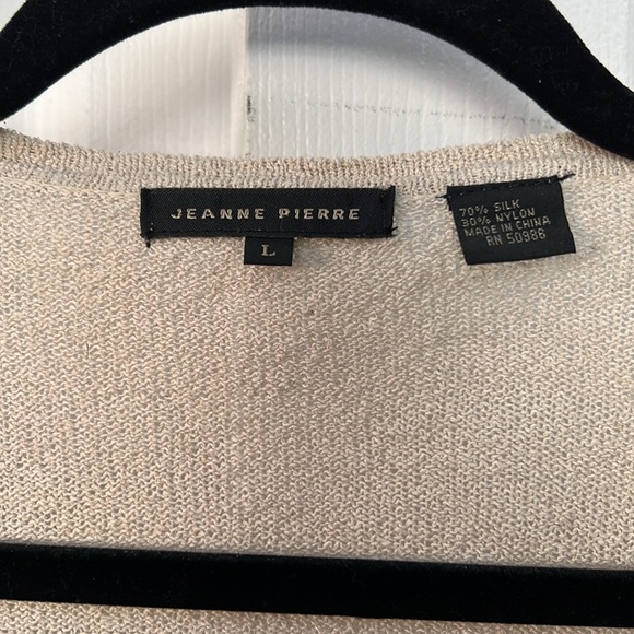 Jeanne Pierre Cream Cardigan - Picture 2 of 3